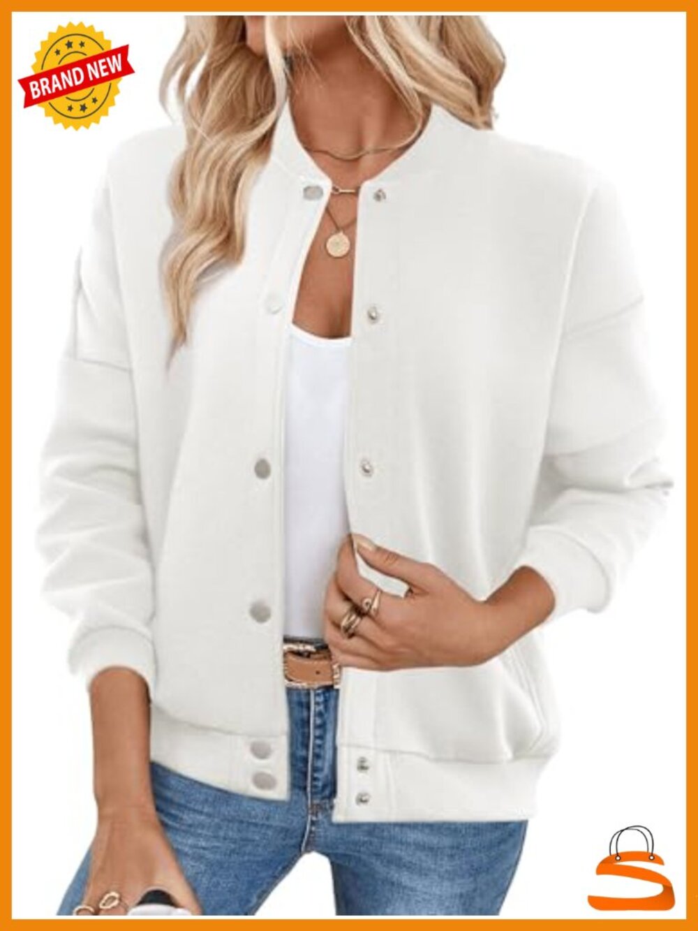 Women's Zip Up Fleece Sweatshirt Jacket with Pockets Loose Fit
